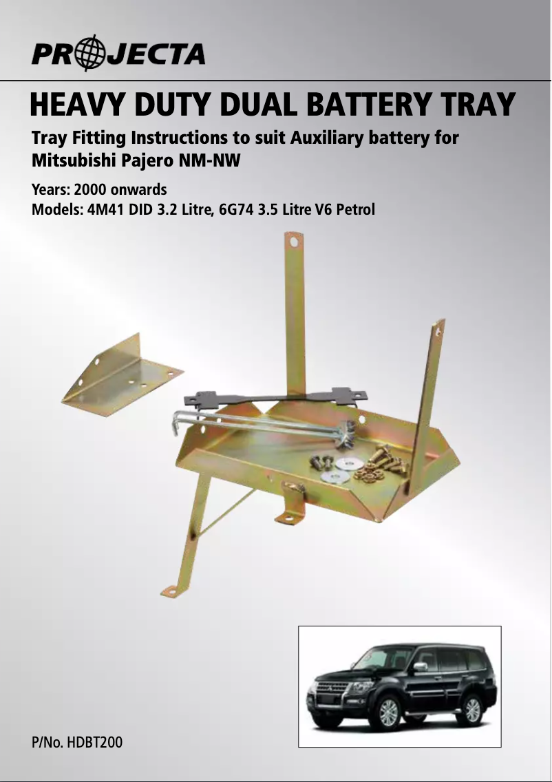 Page n°1 - Manuel utilisateur Projecta HDBT200
