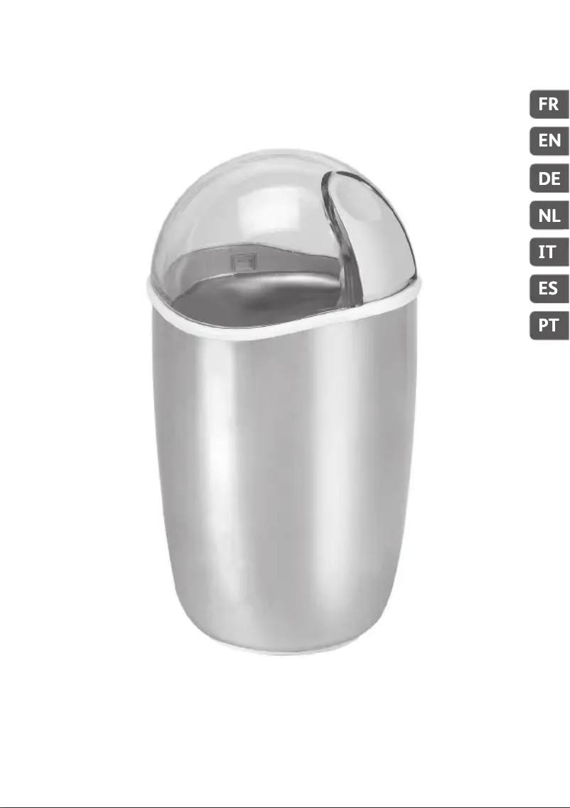 Image de la première page du manuel de l'appareil Prep`Line 850 8100