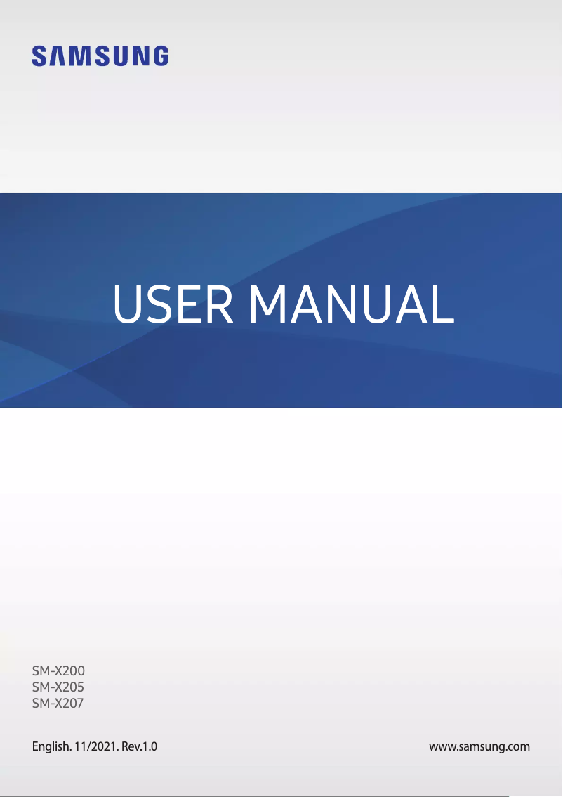Page n°1 - Manuel utilisateur T-Mobile Galaxy Tab A8