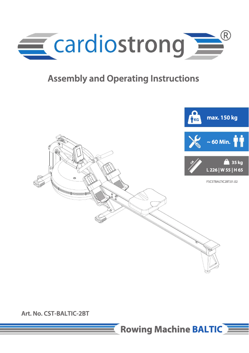 Image de la première page du manuel de l'appareil Baltic
