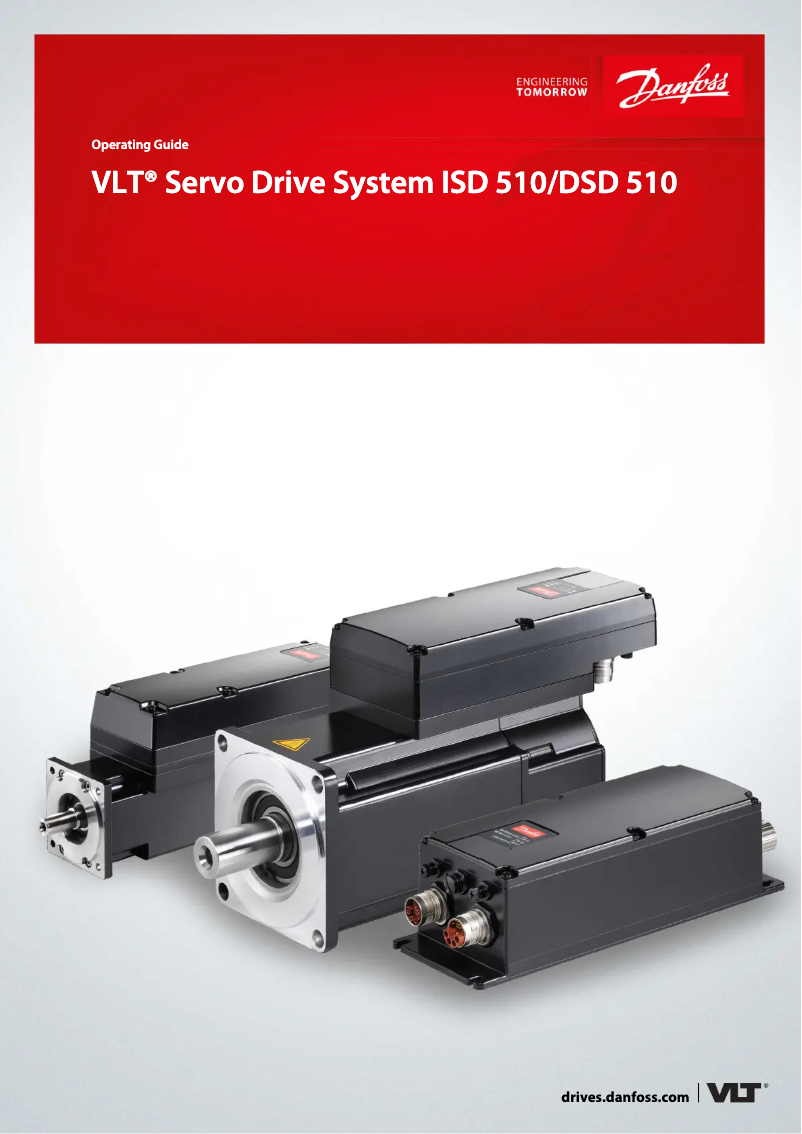 Page 1 of the manual User Manual Danfoss VLT Integrated ISD 510