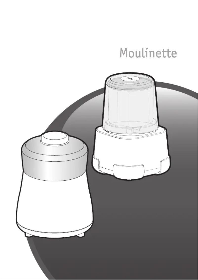 Image de la première page du manuel de l'appareil La Picadora DP810855
