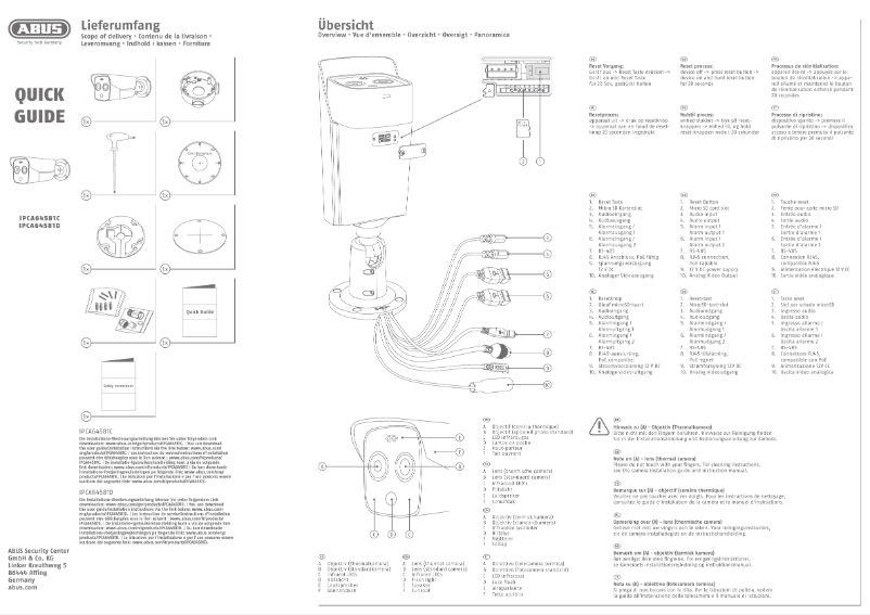 Imagen de la primera página del manual del dispositivo IPCA64581D
