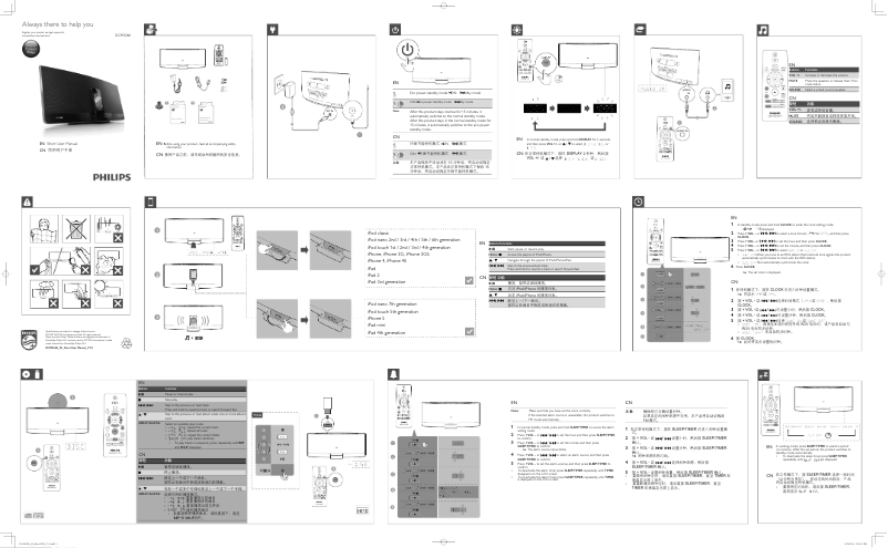 Page n°1 - Guide de démarrage rapide Philips DCM3260