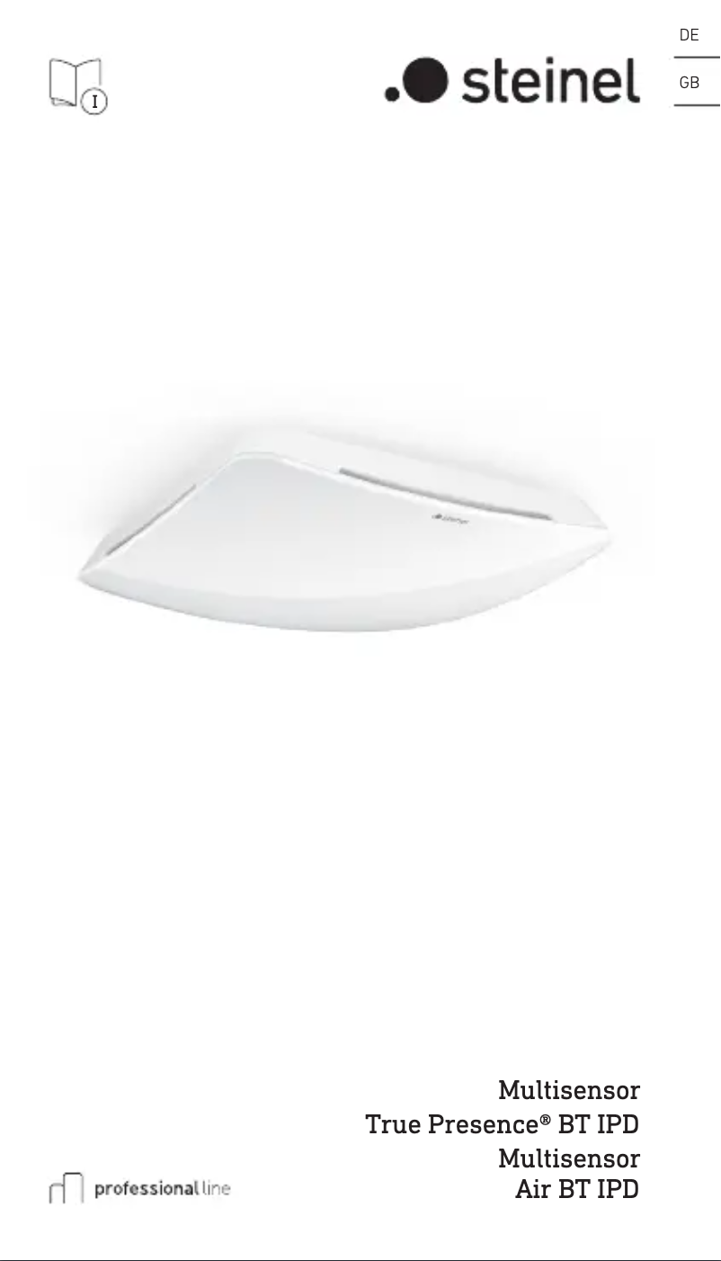 Page 1 de la notice Manuel utilisateur Steinel Multisensor Air BT IPD