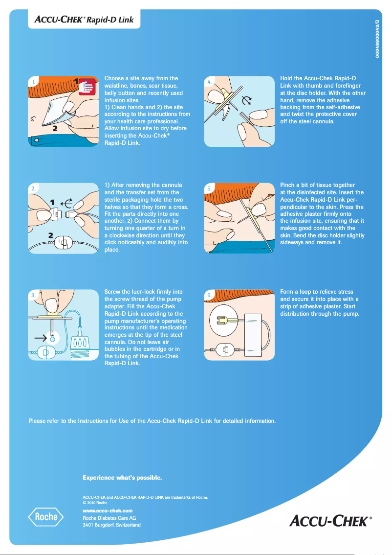 Image de la première page du manuel de l'appareil Rapid-D Link