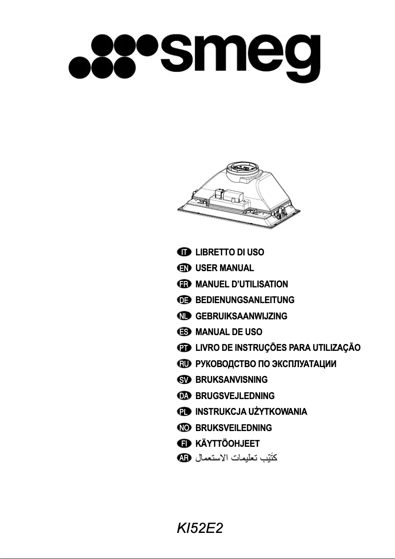 Page 1 de la notice Manuel utilisateur Smeg KI52E2