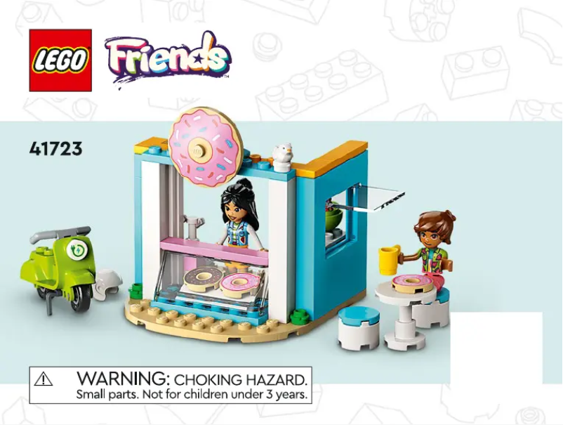 Page 1 de la notice Manuel utilisateur Lego Friends 41723