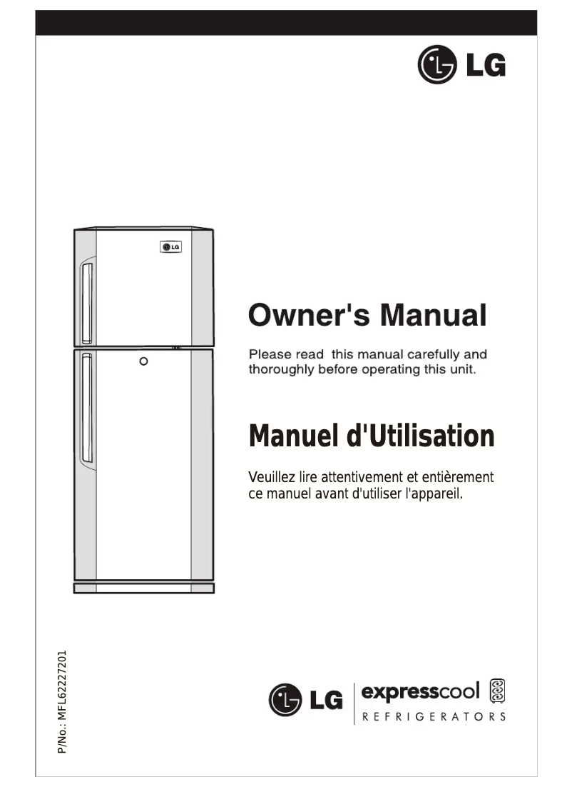 Image de la première page du manuel de l'appareil GR-B252 VL