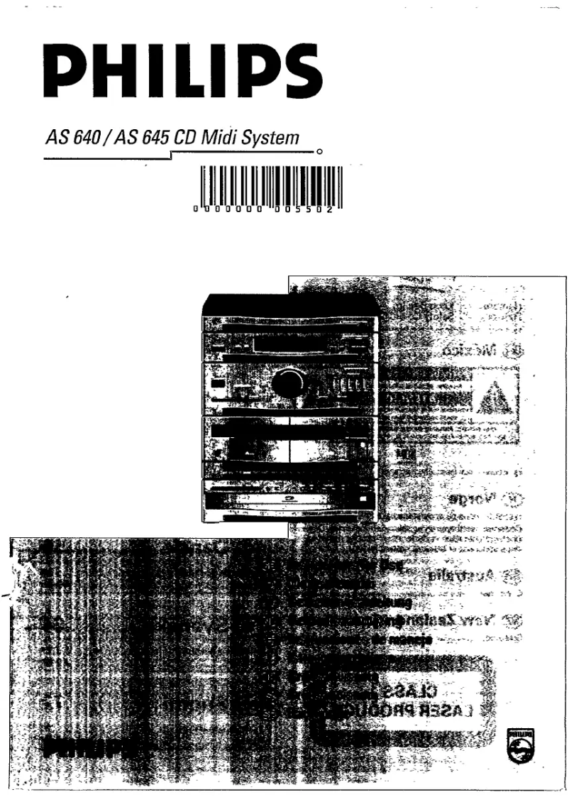 Imagen de la primera página del manual del dispositivo AS 640 CDC