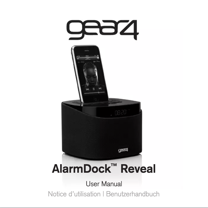 Page n°1 - Manuel utilisateur Gear4 AlarmDock Reveal