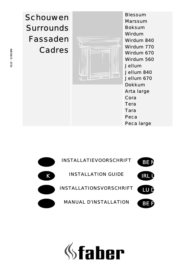 Page 1 de la notice Manuel utilisateur Faber Wirdum 670