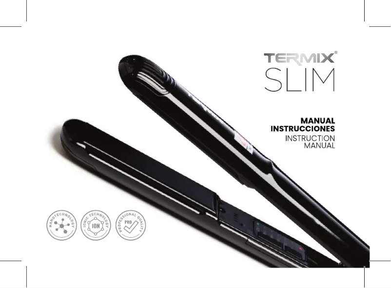 Image de la première page du manuel de l'appareil Slim