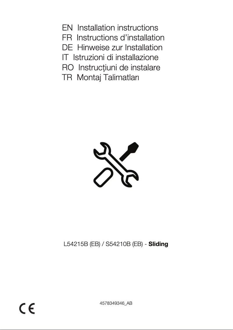 Page n°1 - Guide d'installation Beko BSSA820M3SN