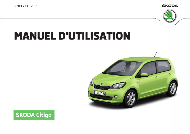 Image de la première page du manuel de l'appareil Citigo (2017)