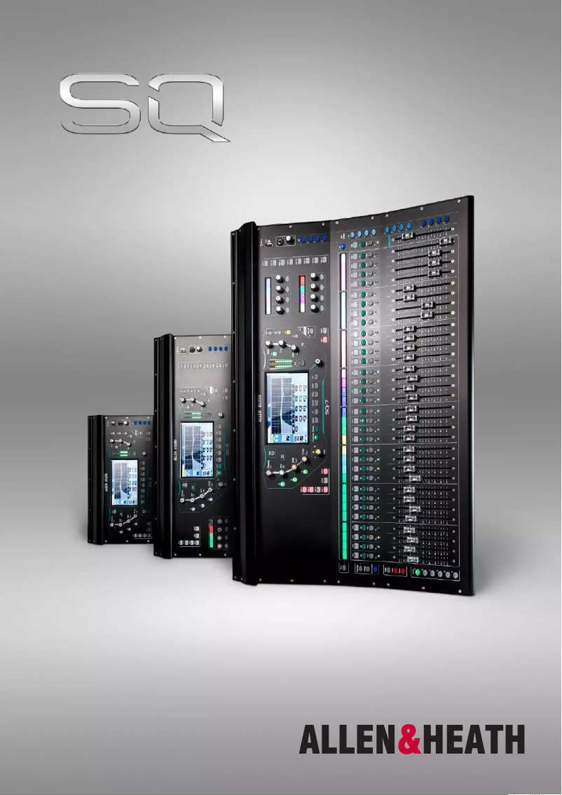 Page n°1 - Brochure Allen & Heath SQ-7