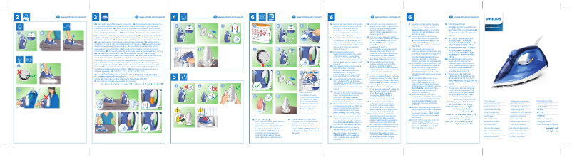 Page 1 of the manual User Manual Philips EasySpeed Plus GC2141