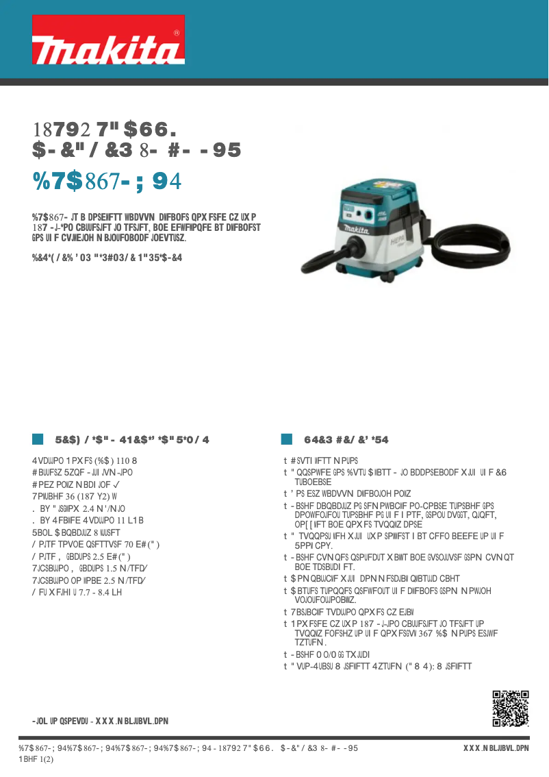 Image de la première page du manuel de l'appareil DVC867LZX4