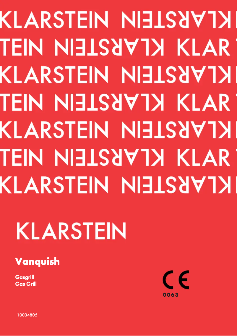 Image de la première page du manuel de l'appareil Vanquish