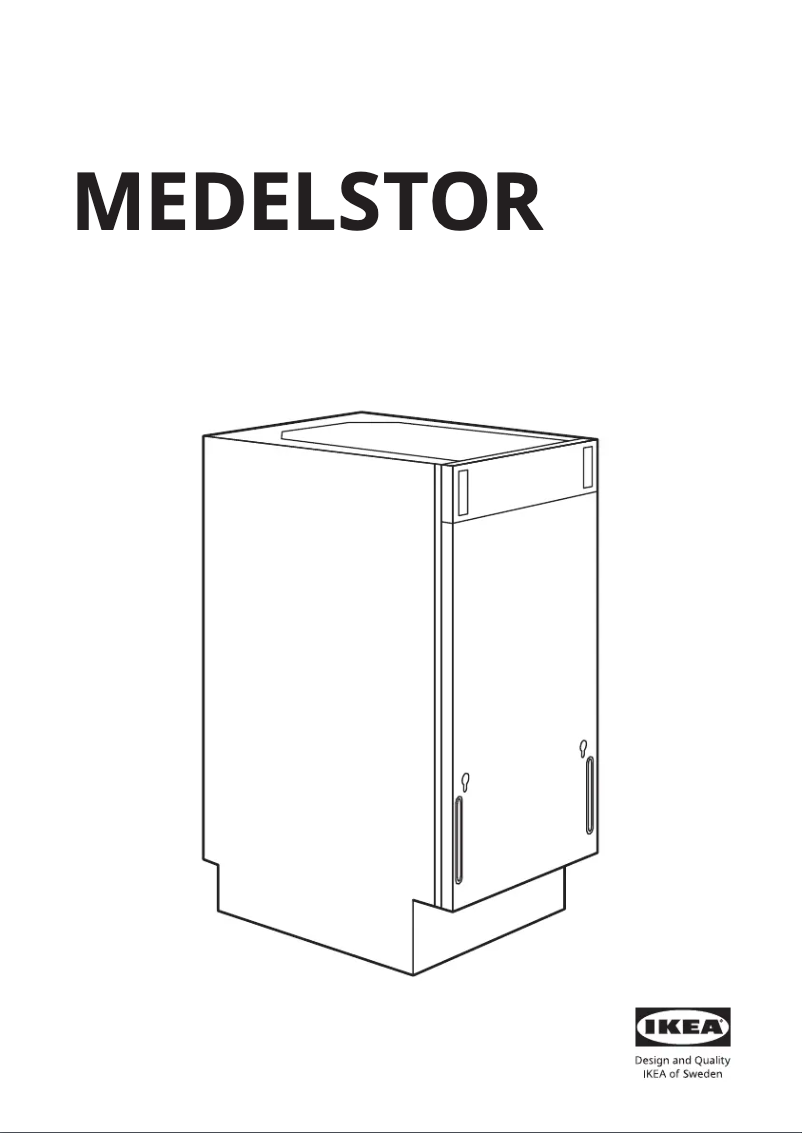 Image de la première page du manuel de l'appareil MEDELSTOR 404.755.53