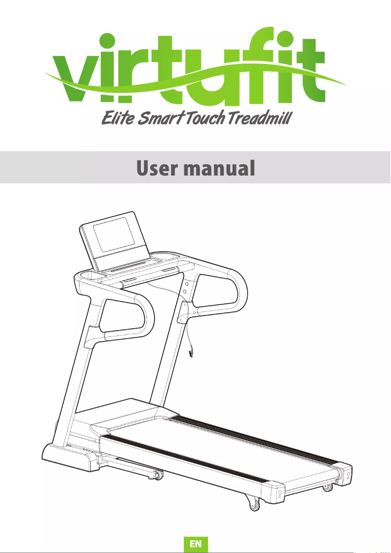 Página 1 del manual Manual de usuario VirtuFit Elite SmartTouch