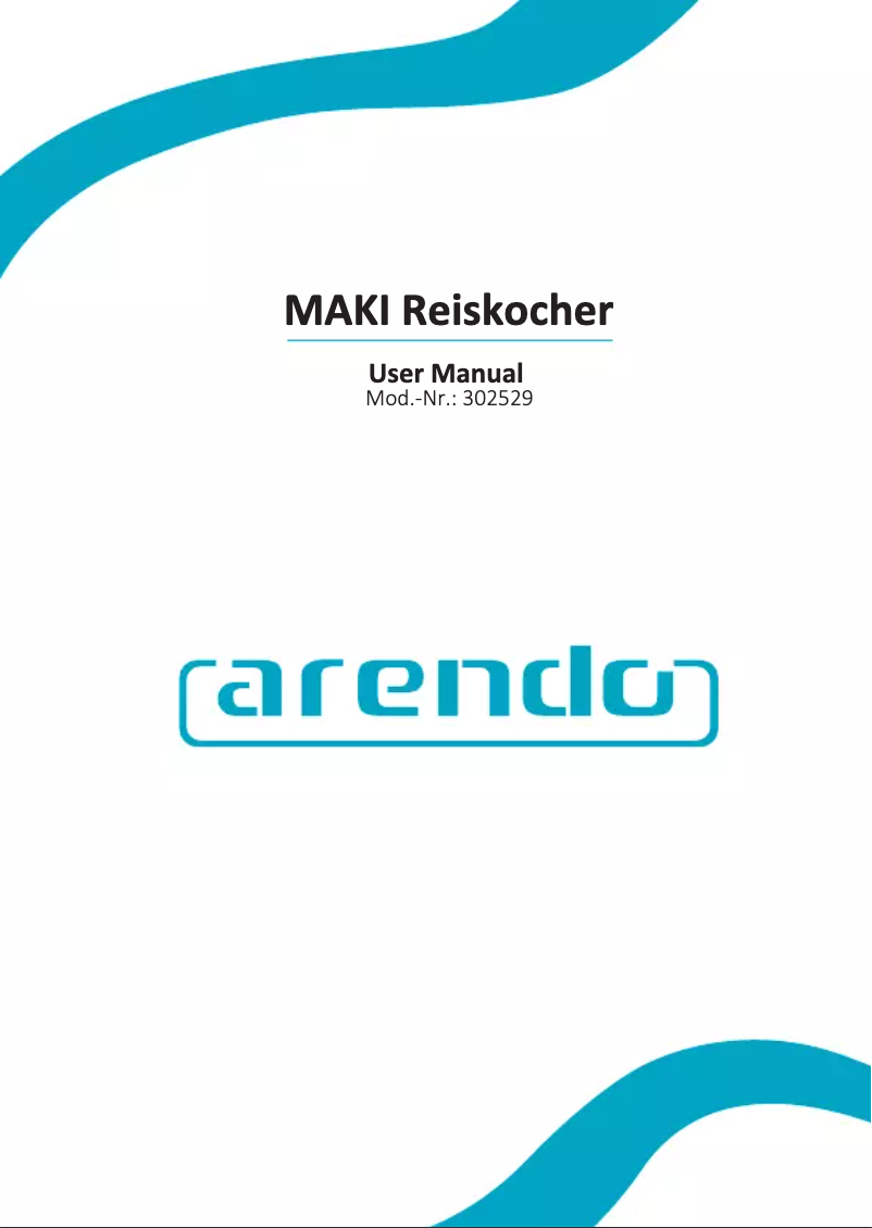 Page 1 de la notice Mode d'emploi Arendo MAKI 302529