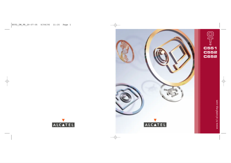 Page n°1 - Manuel utilisateur Alcatel One Touch C652