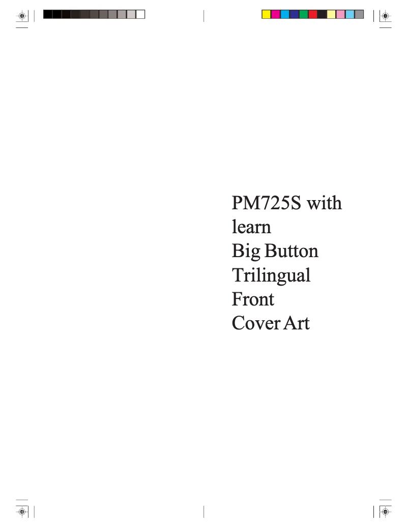 Page n°1 - Manuel utilisateur Philips SRU4000