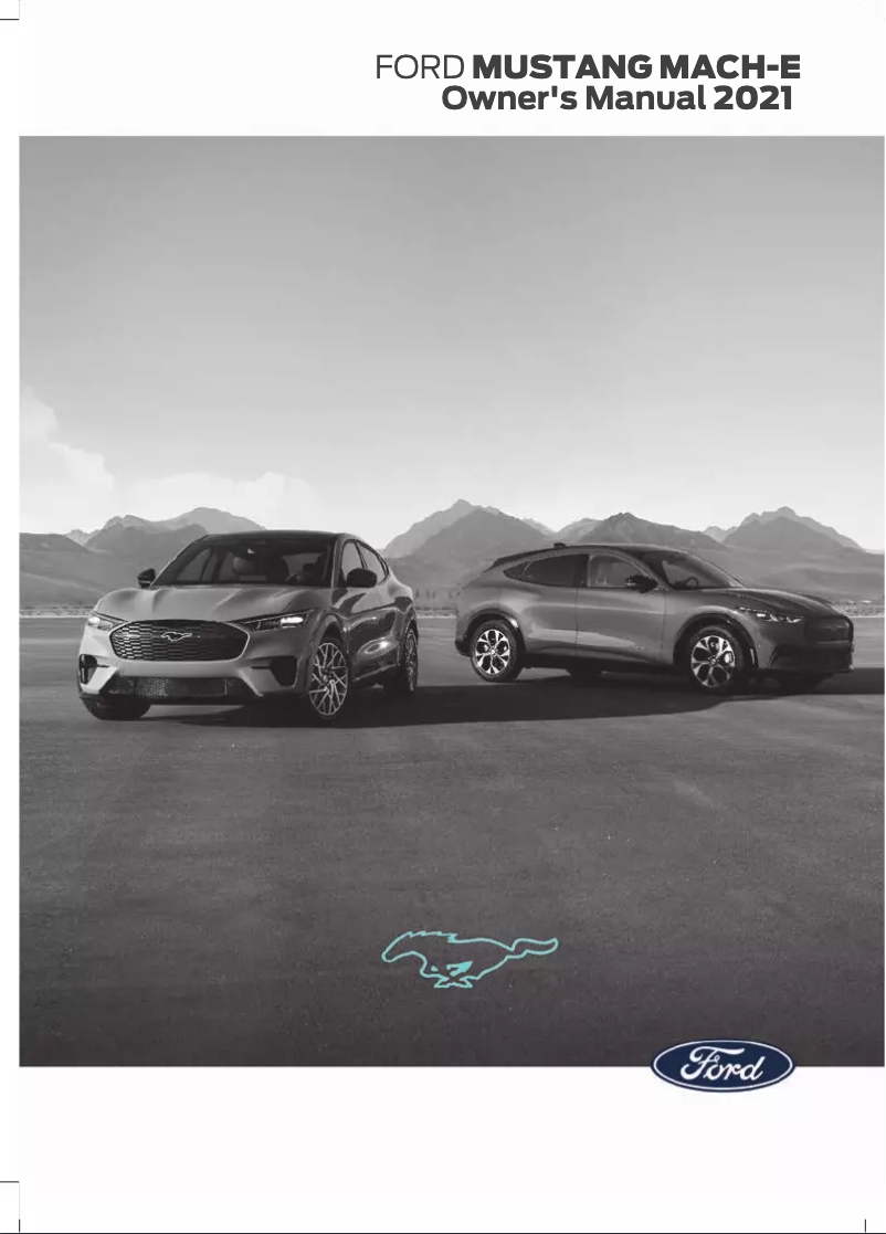 Página 1 del manual Manual de usuario Ford Mustang Mach-E (2021)