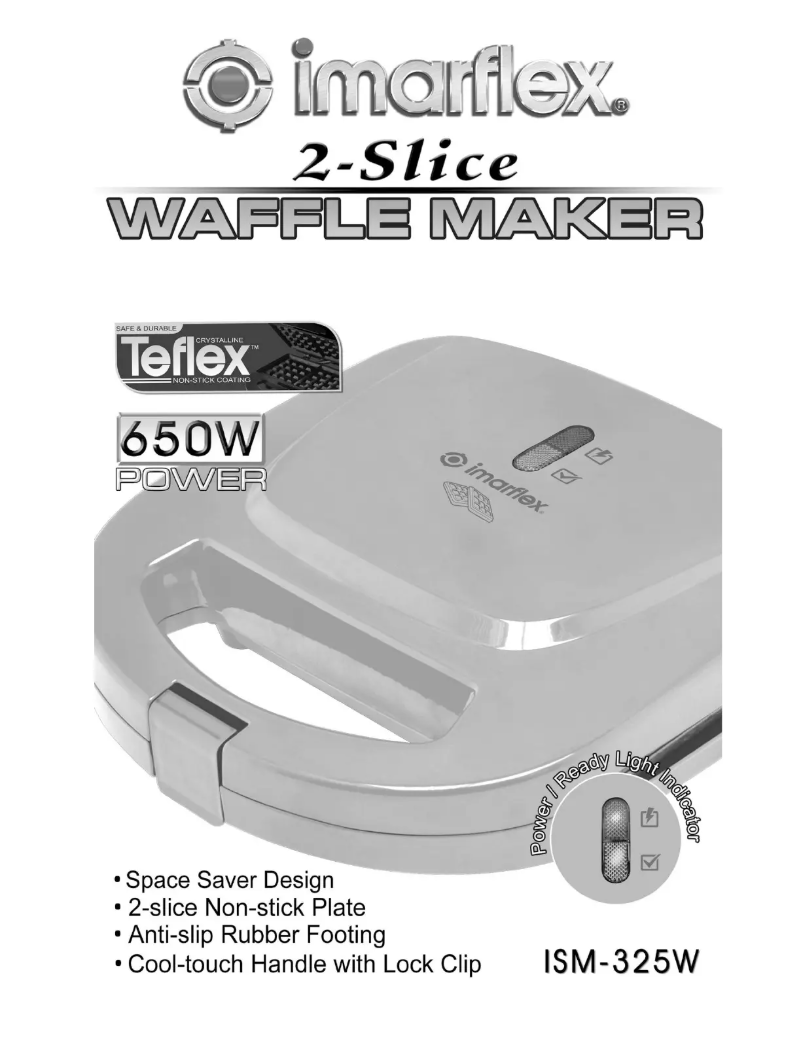 Image de la première page du manuel de l'appareil ISM-325W