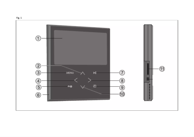 Page 1 de la notice Manuel utilisateur Profile PAC-114 Design