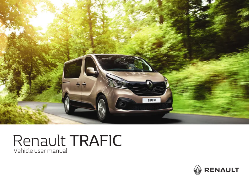 Page 1 de la notice Manuel utilisateur Renault Trafic (2020)
