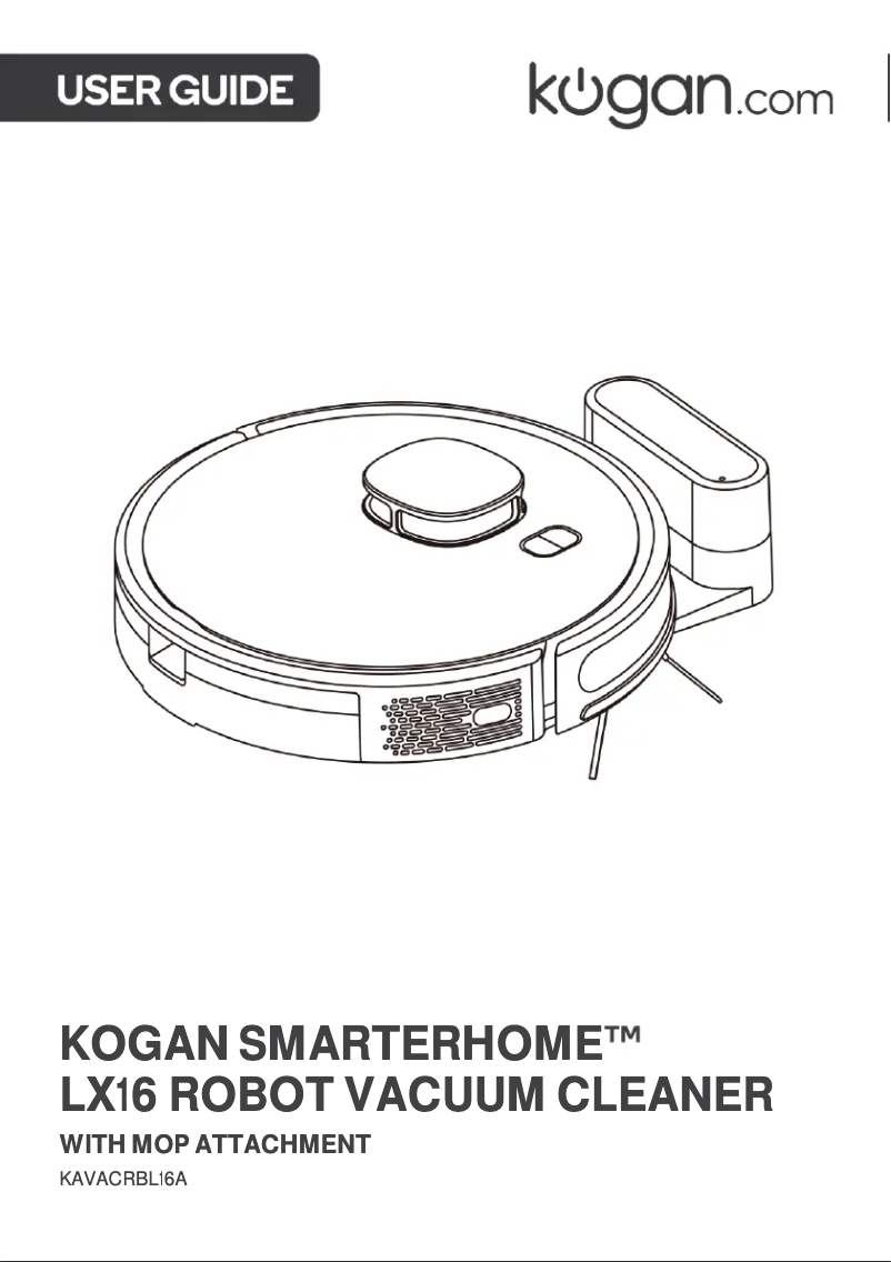 Image de la première page du manuel de l'appareil KAVACRBL16A