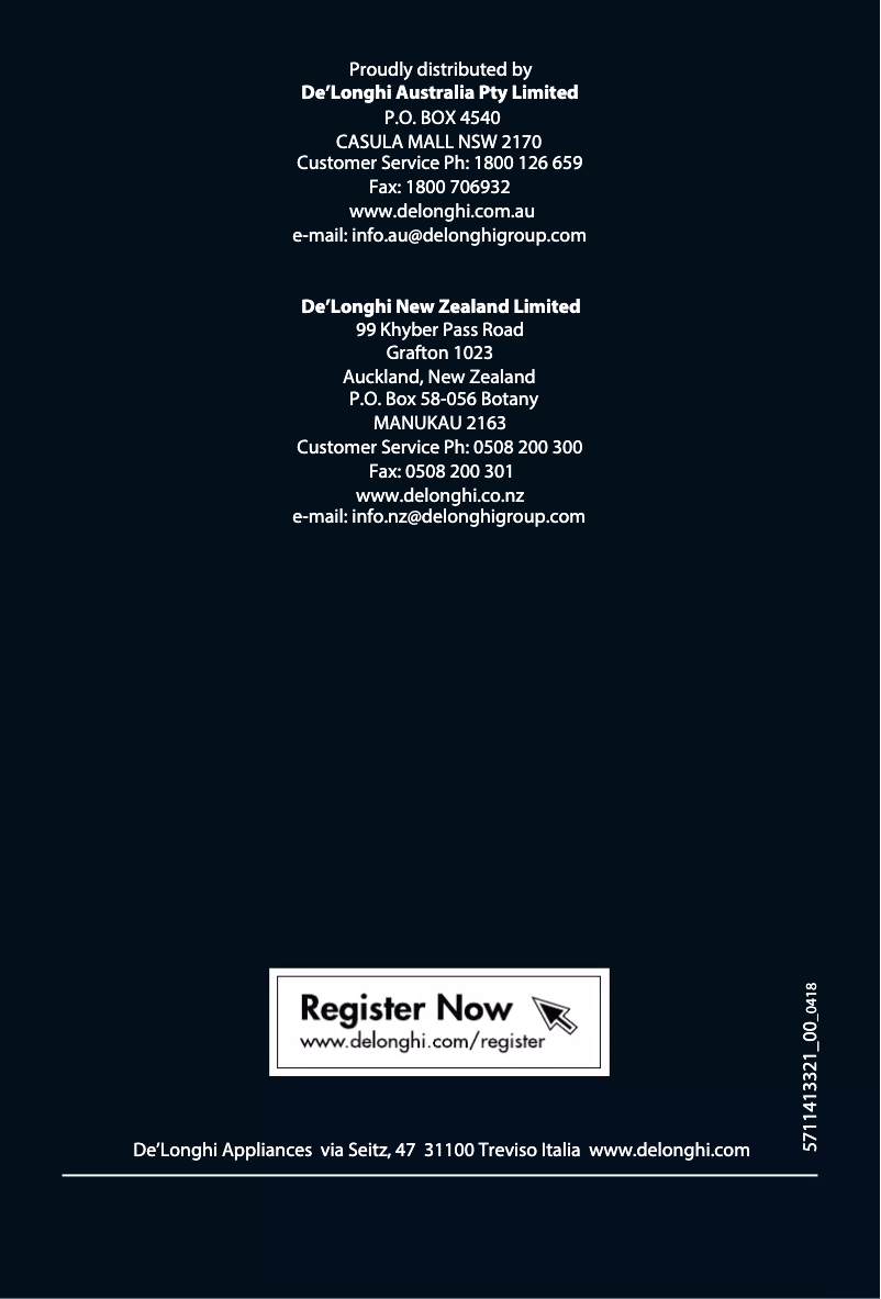 Image de la première page du manuel de l'appareil HFX85W20