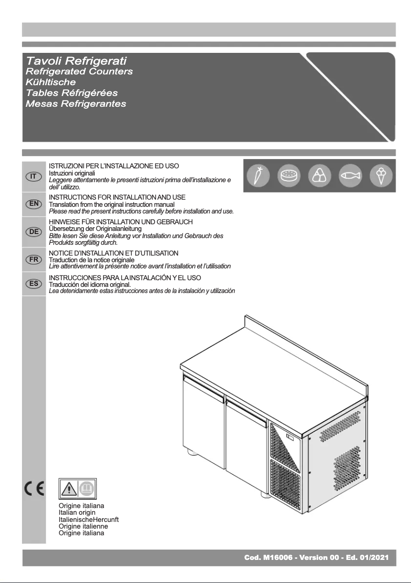Page n°1 - Manuel utilisateur MBM T74TNSPR