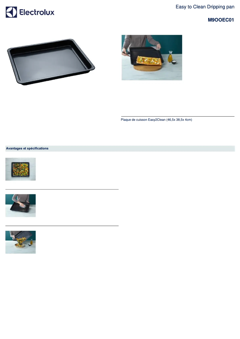 Página 1 del manual Manual de usuario AEG M9OOEC01