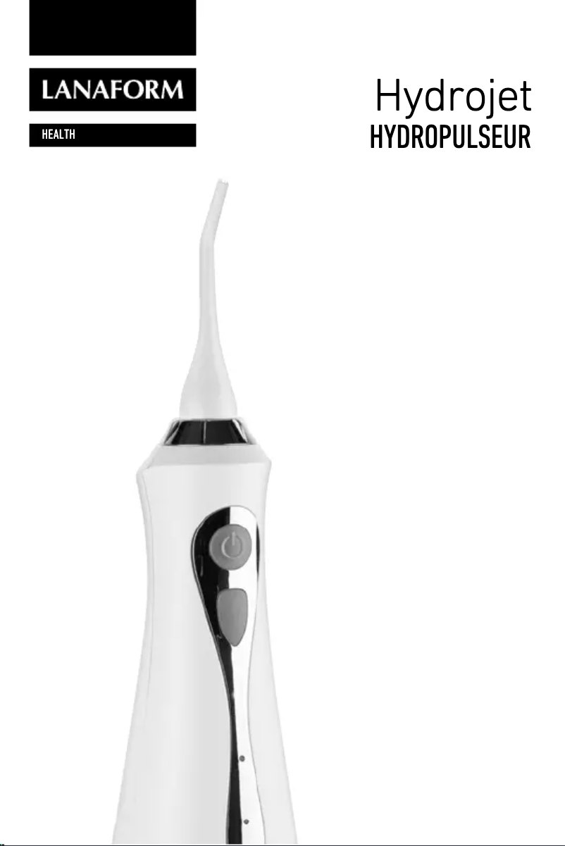 Image de la première page du manuel de l'appareil Hydrojet