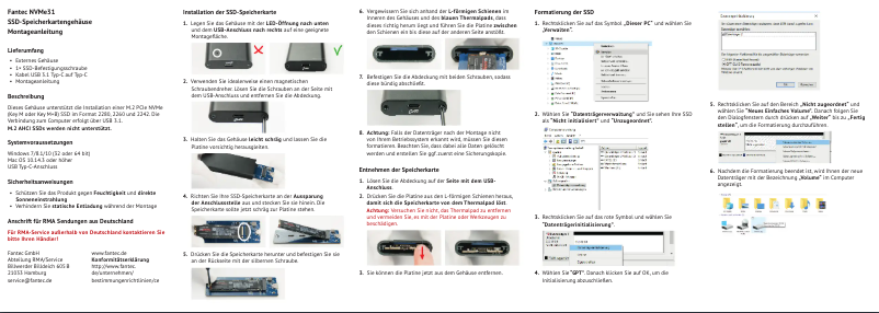 Image de la première page du manuel de l'appareil NVMe31