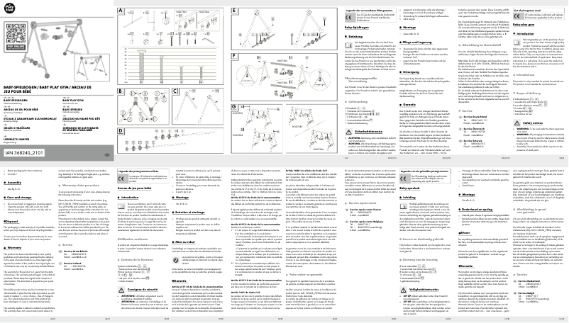 Imagen de la primera página del manual del dispositivo HG07383