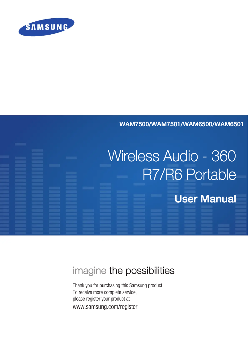 Page n°1 - Manuel utilisateur Samsung Radiantn 360 R7