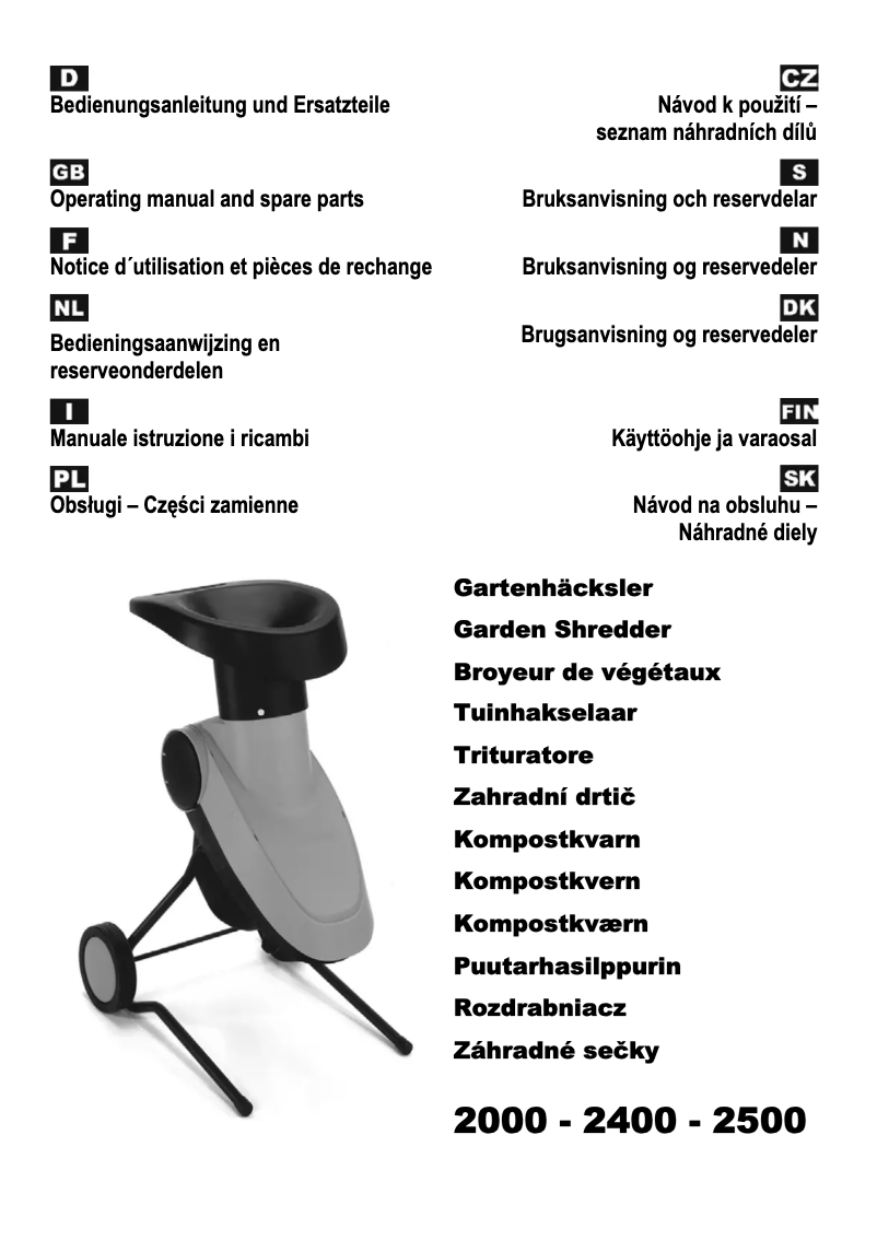 Page 1 de la notice Manuel utilisateur ATIKA TopLine 2000