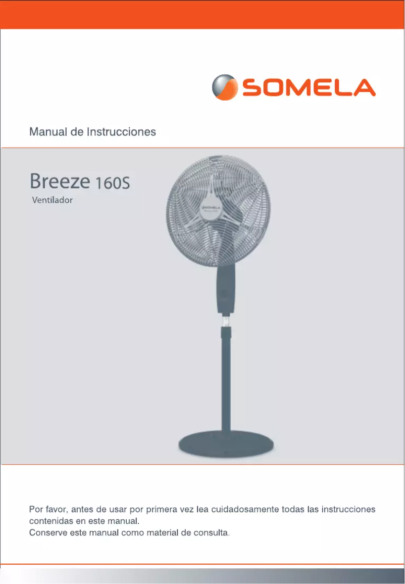 Page n°1 - Manuel utilisateur Somela Breeze 160S