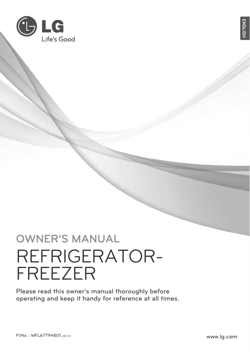 Image de la première page du manuel de l'appareil GW-B489YMQW