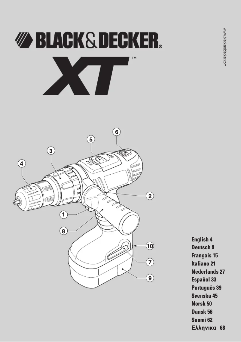 Image de la première page du manuel de l'appareil XTC24BK