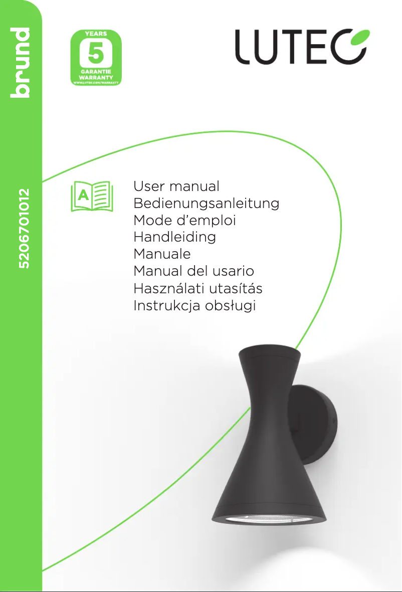 Image de la première page du manuel de l'appareil Brund