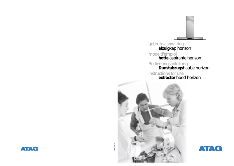 Page 1 de la notice Manuel utilisateur Atag ES1011ZM