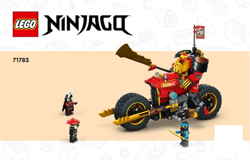 Page n°1 - Consignes visuelles Lego Ninjago 71783