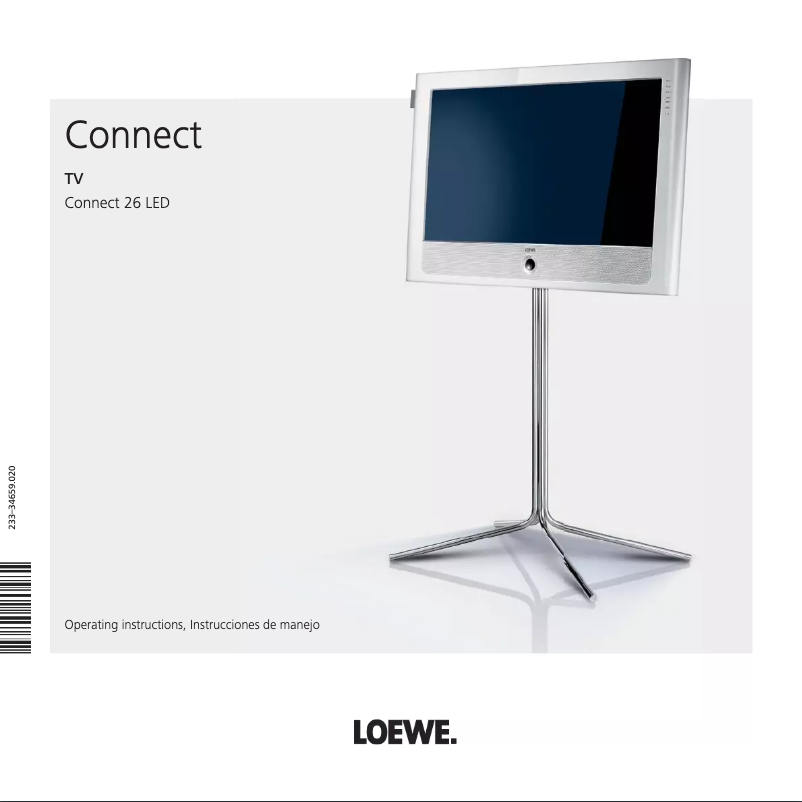 Page n°1 - Manuel utilisateur Loewe Connect 26 LED