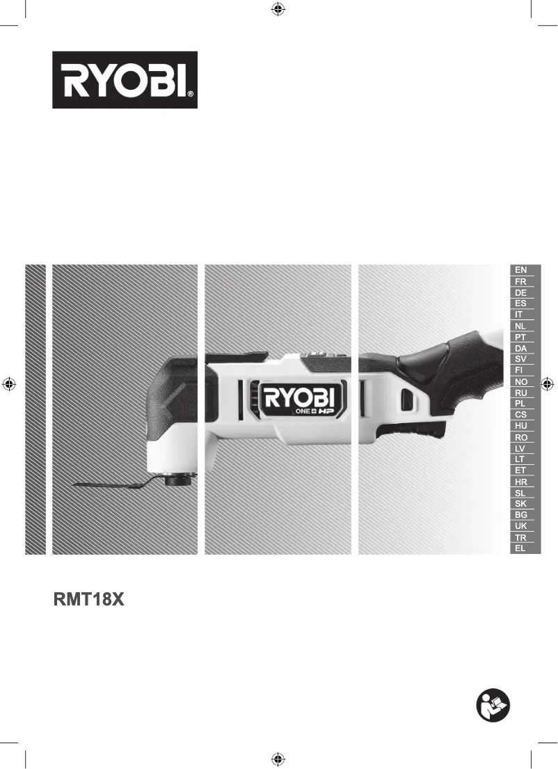 Page n°1 - Manuel utilisateur RYOBI One+ RMT18X