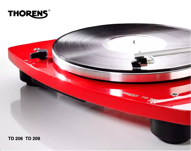 Page n°1 - Fiche technique Thorens TD 240